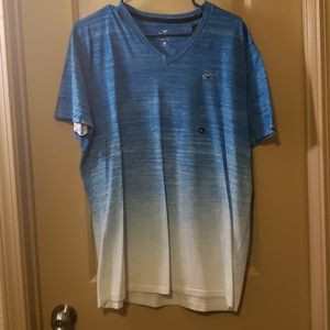 Blue Ombre Hollister V-neck
